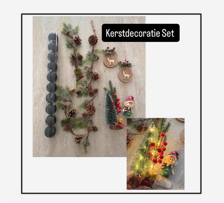 Kerstdecoratie Set, Divers, Noël, Neuf, Enlèvement ou Envoi