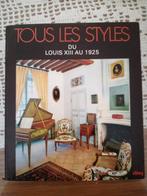 Tous les styles du Louis XIII à 1925, Antiek en Kunst, Ophalen