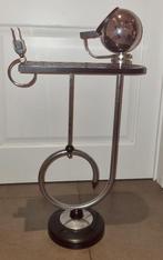 vintage Art Deco Bauhaus rokerstafeltje, Antiek en Kunst, Antiek | Verlichting, Ophalen of Verzenden