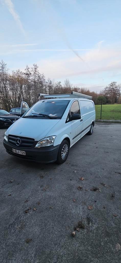 Zeer propere Vito, Auto's, Bestelwagens en Lichte vracht, Particulier, Diesel, Euro 5, Handgeschakeld, Zwart, Leder, Ophalen