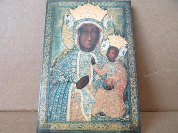 Icoon Heilige Maria de Moeder Gods icoon  Polen Pools 7x10cm beschikbaar voor biedingen