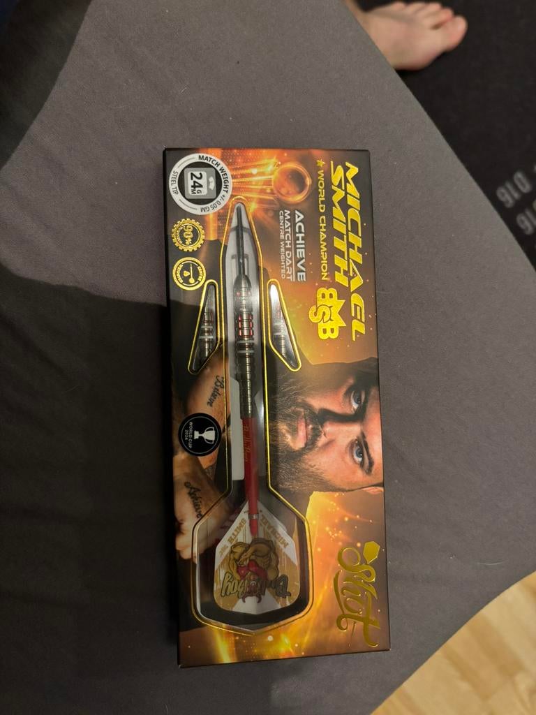 Michael smith darts 24 gram world cup edition, Sport en Fitness, Ophalen, Nieuw