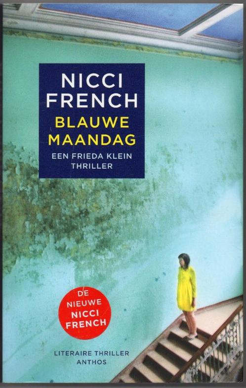Blauwe maandag - Nicci French, Livres, Thrillers, Utilisé, Pays-Bas, Enlèvement ou Envoi
