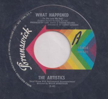 The Artistics – What happened / Walking Tall – Single