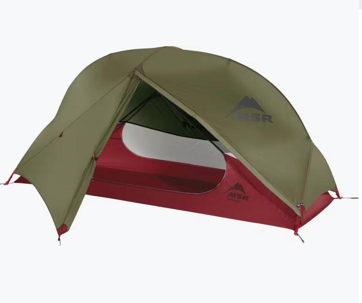 TE HUUR: Trekking tent MSR 2 personen, Caravanes & Camping, Tentes, jusqu'à 2, Comme neuf, Enlèvement