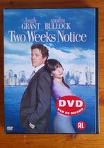 DVD – Two weeks notice, Cd's en Dvd's, Dvd's | Komedie, Alle leeftijden, Ophalen of Verzenden, Zo goed als nieuw, Romantische komedie