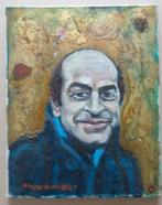 KIMON SYNESSIOS / MANNENPORTRET OLIEVERF 30x24cm SIG CHASSIS, Antiek en Kunst, Kunst | Schilderijen | Modern, Ophalen of Verzenden