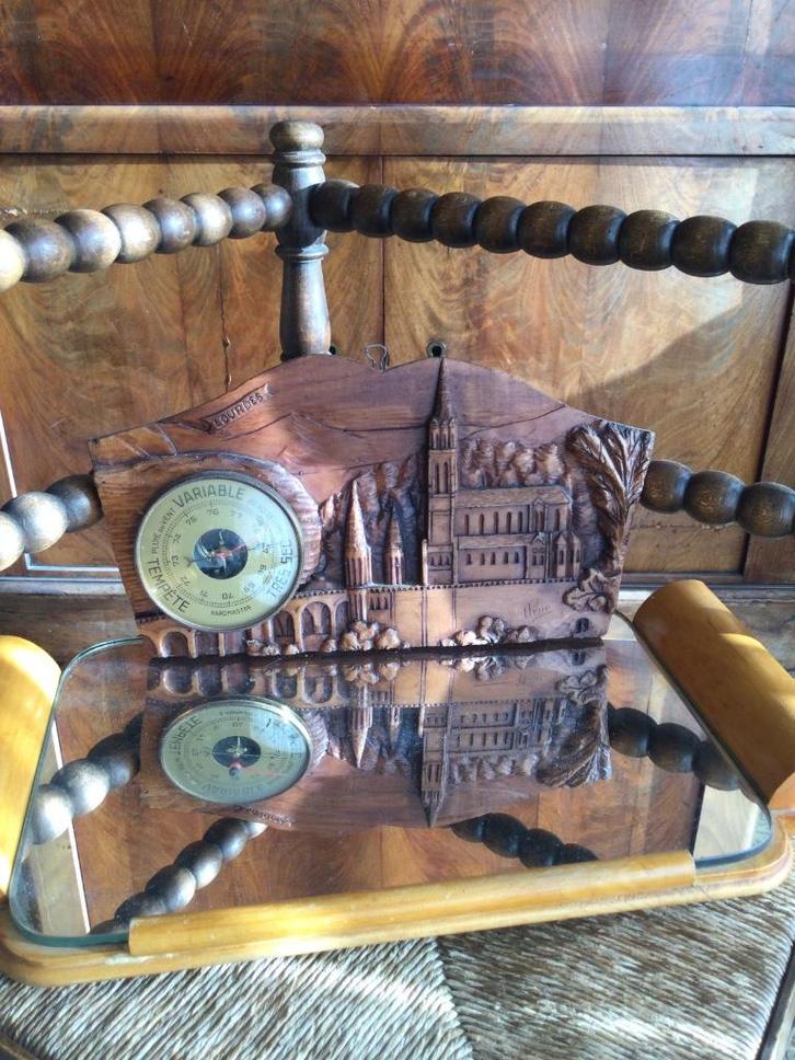 Baromètre "Lourdes", Antiek en Kunst, Antiek | Woonaccessoires, Ophalen of Verzenden