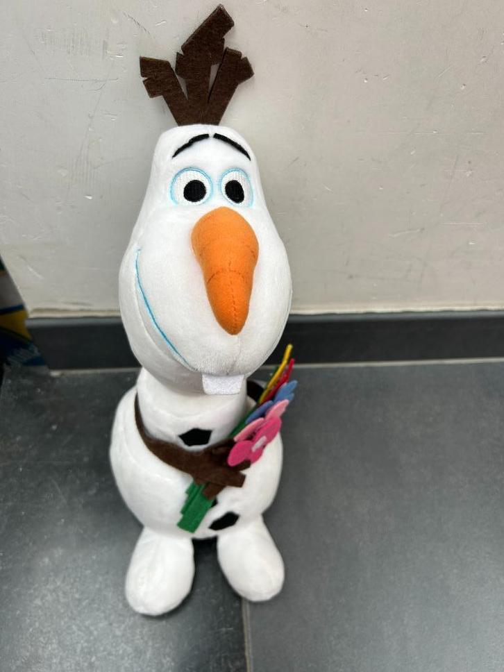 knuffel Olaf - als nieuw - 35 cm, Kinderen en Baby's, Speelgoed | Knuffels en Pluche, Zo goed als nieuw, Overige typen, Ophalen of Verzenden