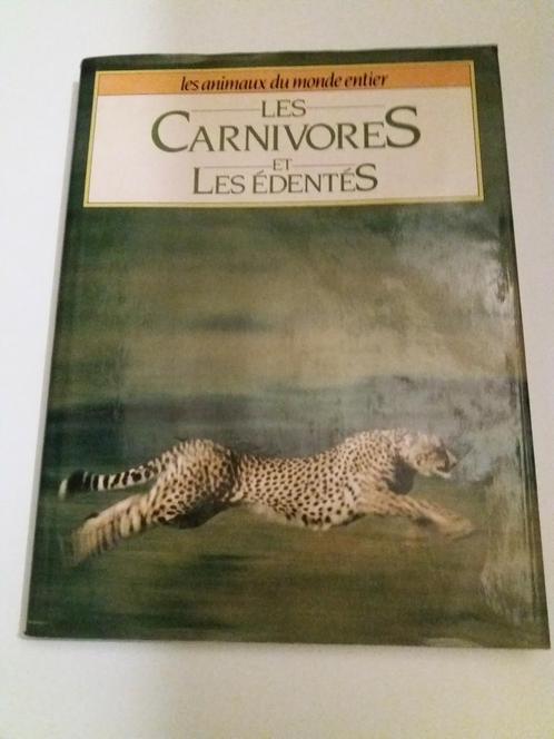 Les Carnivores et les Edentes., Livres, Nature, Comme neuf, Enlèvement ou Envoi