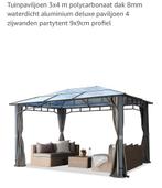 Tuinpaviljoen 3x4m., Ophalen, Gebruikt, Minder dan 4 meter, Paviljoen