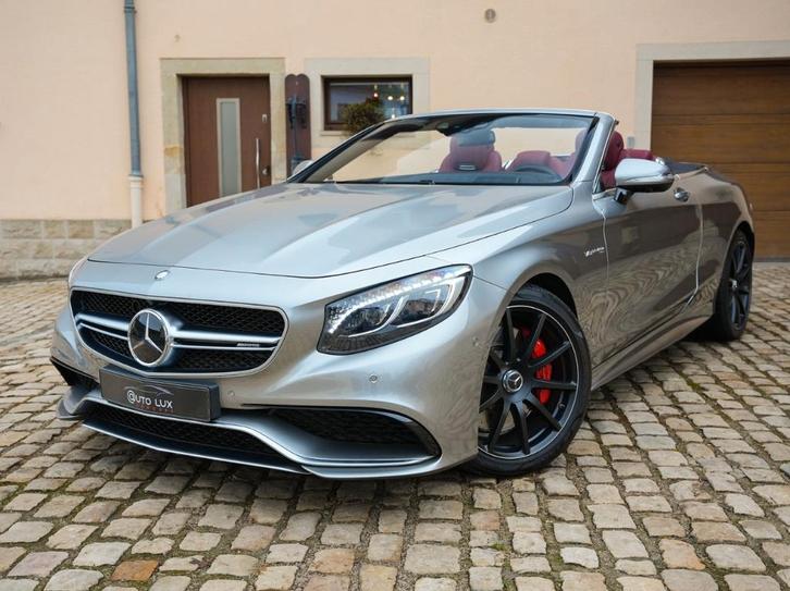 Mercedes-AMG S 63 4MATIC Cabriolet "Edition 130" - 1 of 130, Auto's, Mercedes-Benz, Bedrijf, Te koop, S-Klasse, 360° camera, 4x4