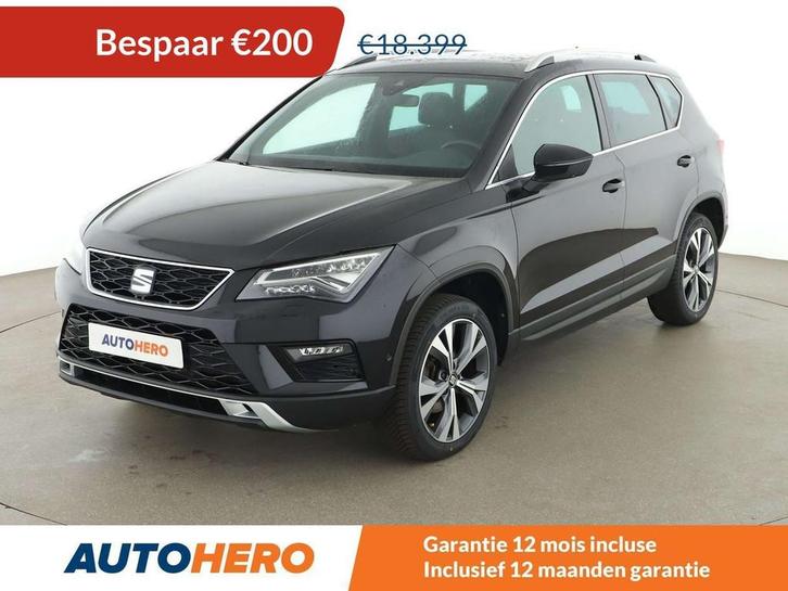 SEAT Ateca 1.6 TDI Xcellence (bj 2019, automaat), Auto's, Seat, Te koop, Ateca, ABS, Achteruitrijcamera, Adaptive Cruise Control