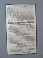 Joseph Caebergs Aarschot 1893 Bombardement WO2 Zelem 1943, Verzamelen, Bidprentjes en Rouwkaarten, Verzenden, Bidprentje