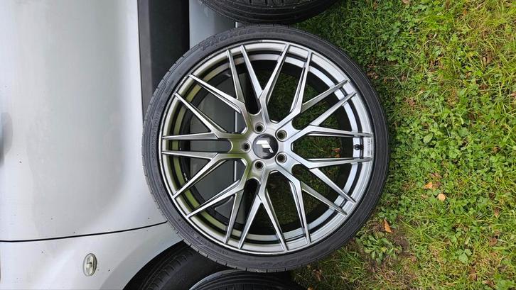 Japan Racing JR28 20inch 5x108, Auto-onderdelen, Banden en Velgen, Band(en), Gebruikt, Ophalen