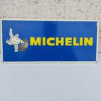 MICHELIN BIBENDUM PLAQUE SUPPORT PORTE PNEUS  VINTAGE 70/80, Utilisé, Enlèvement ou Envoi, Panneau publicitaire