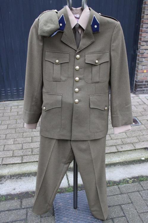 Service dress Adjudant Transmissietroepen ABL, Collections, Objets militaires | Général, Armée de terre, Envoi