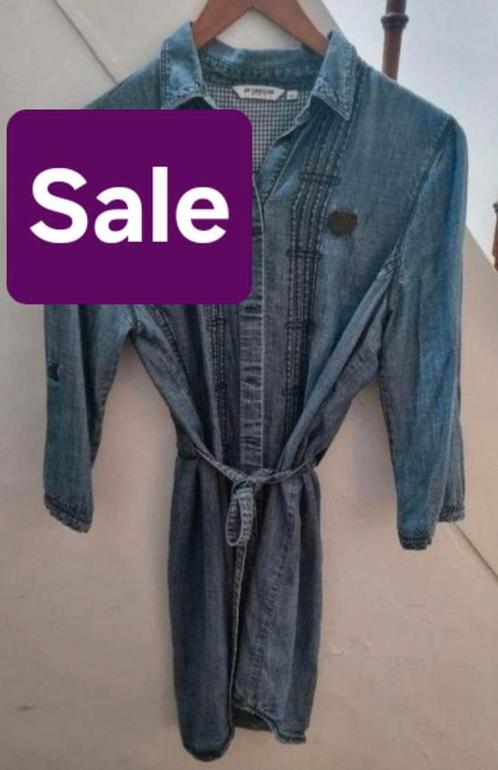 ✨️McGREGOR Soepele Spijkerjurk  - Maat 40 - Topstaat✨️✨️, Kleding | Dames, Jurken, Zo goed als nieuw, Maat 38/40 (M), Blauw, Knielengte
