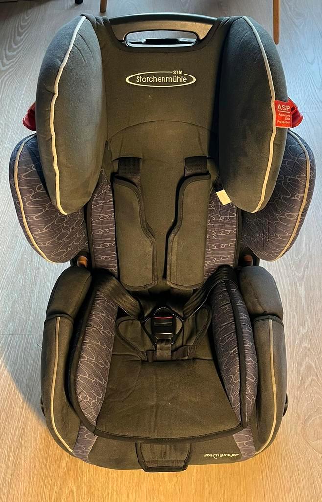 Meegroei autostoel Storchenmühle Starlight 9-36 kg, Kinderen en Baby's, Autostoeltjes, Gebruikt, Overige merken, 9 t/m 36 kg, Autogordel