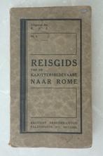 1929 reisgids Kajottersbedevaart Rome, Comme neuf, Autres marques, Kristene Arbeidersjeugd, Enlèvement ou Envoi