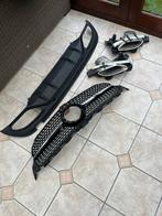 Originele Mercedes C-klasse diffuser met eindstuk, grill, Ophalen
