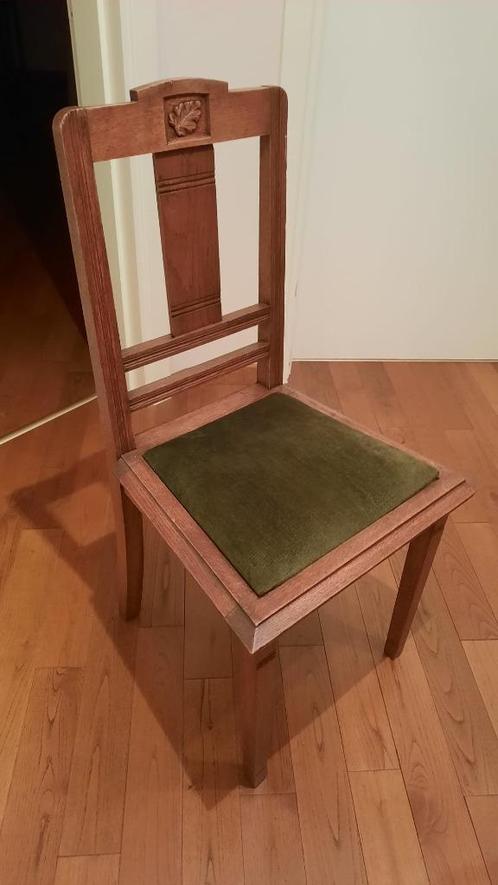 vintage stoelen, Huis en Inrichting, Stoelen, Gebruikt, Hout, Bruin, Ophalen