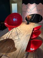 6x eetkamerstoel Kartell Eros by Philippe Starck, Huis en Inrichting, Ophalen, Kunststof, Zo goed als nieuw, Vijf, Zes of meer stoelen