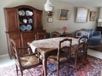 Eetkamer in licht donkere eik, Huis en Inrichting, Complete eetkamers, Ophalen, Gebruikt, Rustiek