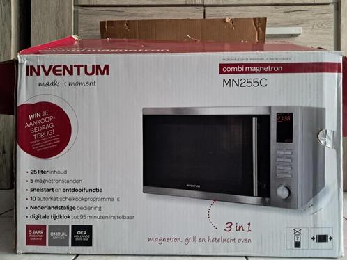 Nieuw in doos Inventum MN255C Combi-microgolfoven,5 j garant, Elektronische apparatuur, Microgolfovens, Nieuw, Vrijstaand, Combi-microgolfoven