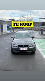 BMW 318d 2006 E90, Autos, Argent ou Gris, Achat, Entretenue par le concessionnaire, Noir