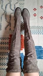 Grijze SACHA over de knie laarzen niet stretch maat 40, Kleding | Dames, Hoge laarzen, Ophalen of Verzenden, Zo goed als nieuw