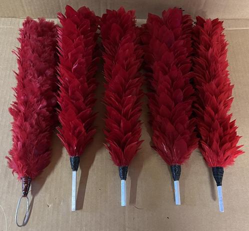 Scottish/Coldstream Guards Regiment Red Feather Plume Hackle, Verzamelen, Militaria | Algemeen, Landmacht, Helm of Baret, Ophalen of Verzenden
