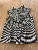 Bloesje Mayoral zwart - wit - 10 jaar  - maat 140, Kinderen en Baby's, Kinderkleding | Maat 140, Ophalen, Mayoral, Meisje, Overhemd of Blouse