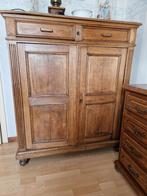 oude eiken linnenkast, Antiek en Kunst, Antiek | Meubels | Kasten, Ophalen