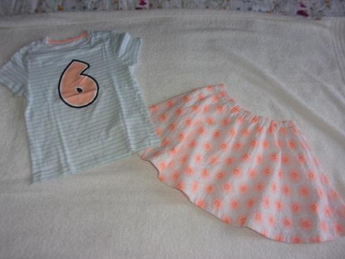 2 delig meisjes setje. Maat 134-140, Kinderen en Baby's, Kinderkleding | Maat 134, Zo goed als nieuw, Meisje, Setje, Ophalen of Verzenden