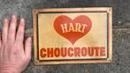 Enseigne publicitaire pour la choucroute Hart, Utilisé
