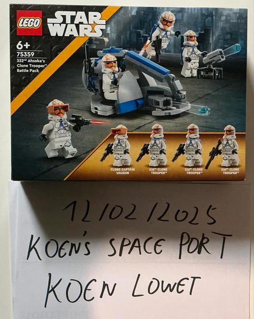 Lego Star Wars 332nd Ahsoka’s Clone Trooper Battle Pack, Kinderen en Baby's, Speelgoed | Duplo en Lego, Nieuw, Lego, Complete set