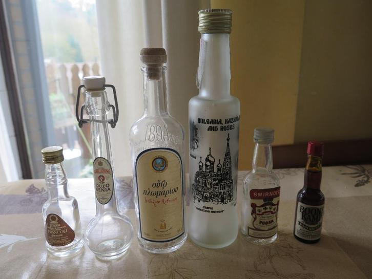 Mini flesjes, Verzamelen, Merken en Reclamevoorwerpen, Gebruikt, Ophalen of Verzenden