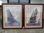 2 XXL kaders met zeilschepen - 99 x 80 cm !, Ophalen