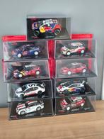 Lot 9 wrc 1/43 Sébastien loeb collection altaya, Enlèvement ou Envoi, Comme neuf