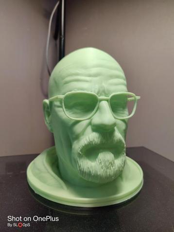 Breaking Bad / Walter H. White / Heisenberg Glow 3D print beschikbaar voor biedingen