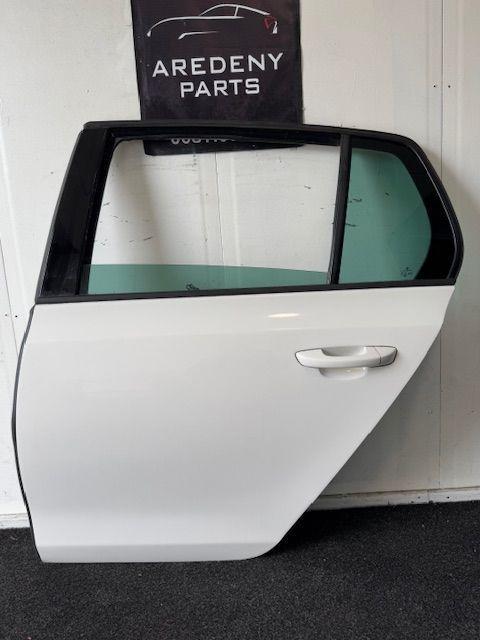 Volkswagen Golf 6 VI Portier Deur Links Achter LB9A NETJES, Auto-onderdelen, Carrosserie, Deur, Volkswagen, Achter, Links, Gebruikt