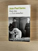 Huis clos suivi de Les mouches, Livres, Livres scolaires, Secondaire, Jean-Paul Sartre, Enlèvement, Utilisé