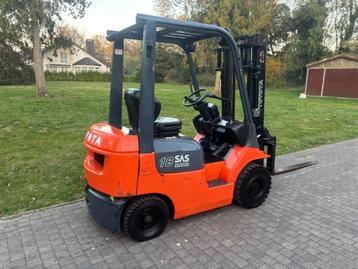 Compacte Toyota heftruck diesel beschikbaar voor biedingen
