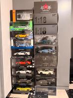 Lot 1:18 modelautos - 18 stuks - minichamps - gtspirit - …, Hobby & Loisirs créatifs, Voitures miniatures | 1:18, Enlèvement, Neuf