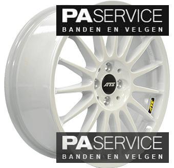 Nieuw 18 inch Wit ATS Mini R53 R56 set incl Banden 4*100, Auto-onderdelen, Banden en Velgen, Banden en Velgen, 18 inch, 205 mm