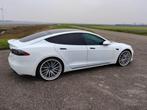 TESLA MODEL S LONG RANGE RAVEN 2021 GARANTIE 22-INCH 36000KM, Auto's, Tesla, Automaat, Model S, Wit, Leder