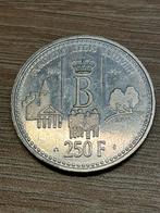 250 frank Baudouin silver foundation, Zilver, Zilver