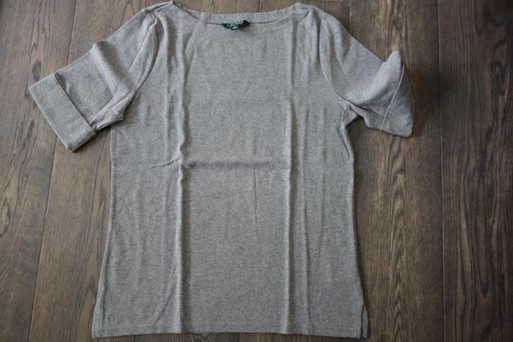 Tee-shirt gris moyen "Lauren Ralph Lauren" Envoi compris, Kleding | Dames, T-shirts, Nieuw, Grijs, Korte mouw, Verzenden