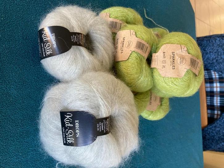 Breiwol 10 bollen, Hobby en Vrije tijd, Breien en Haken, Nieuw, Breien of Haken, Wol of Garen, Ophalen of Verzenden